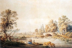 Służew. Vogel, Ogród Mokotowski, 1792